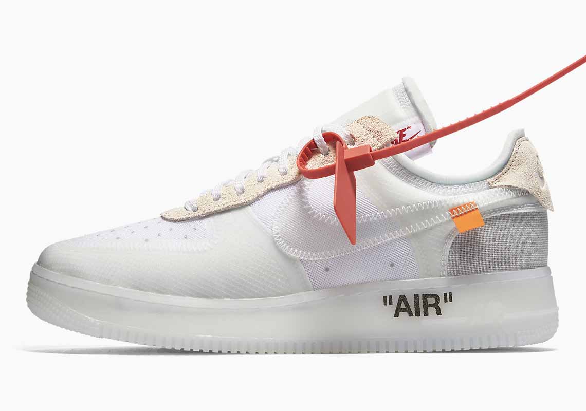 OFF-White x Nike Air Force 1 Los Diez Hombre y Mujer